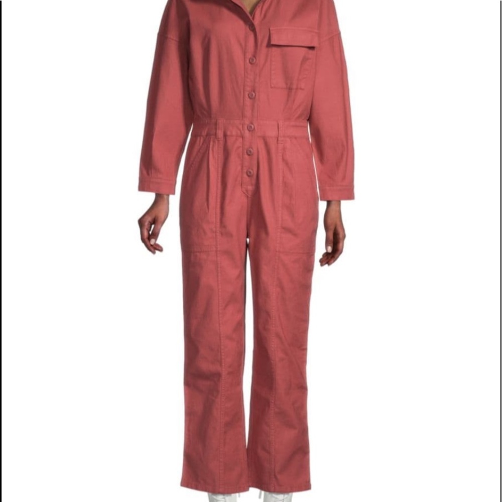 Current / Elliott Spiced wine jumpsuit